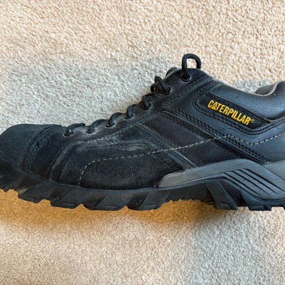 Caterpillar Argon Composite Toe Work Shoes Men's Size 12 Black gray P89955 - Picture 7 of 10